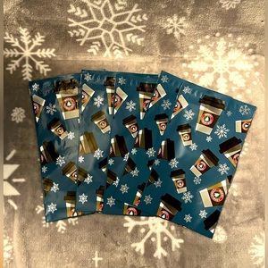 20 - 6 X 9 Cup Of Cappuccino - Christmas - Poly Shipping Bags